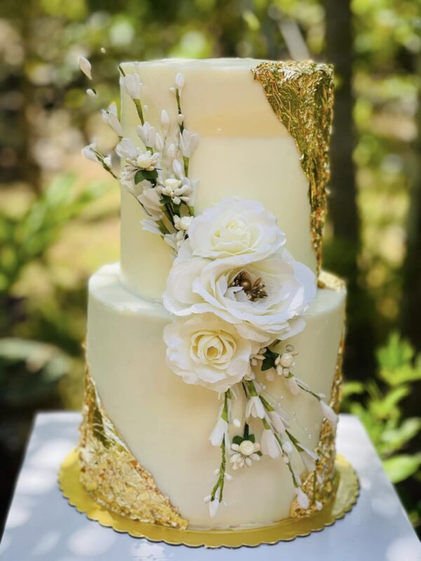 Flower Wedding Cake