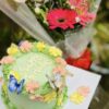 Flowers with Butterflies